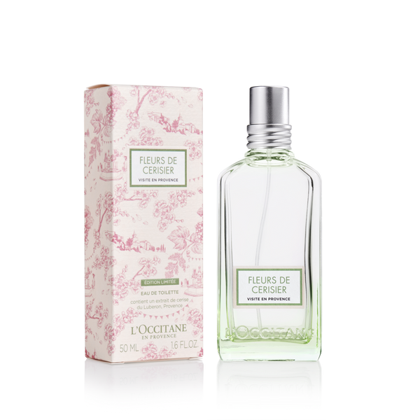 Fleurs de Cerisier Visite en Provence Eau de Toilette 50ML | L'Occitane South Africa