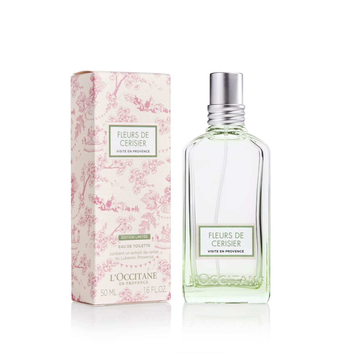 Fleurs de Cerisier Visite en Provence Eau de Toilette 50ML