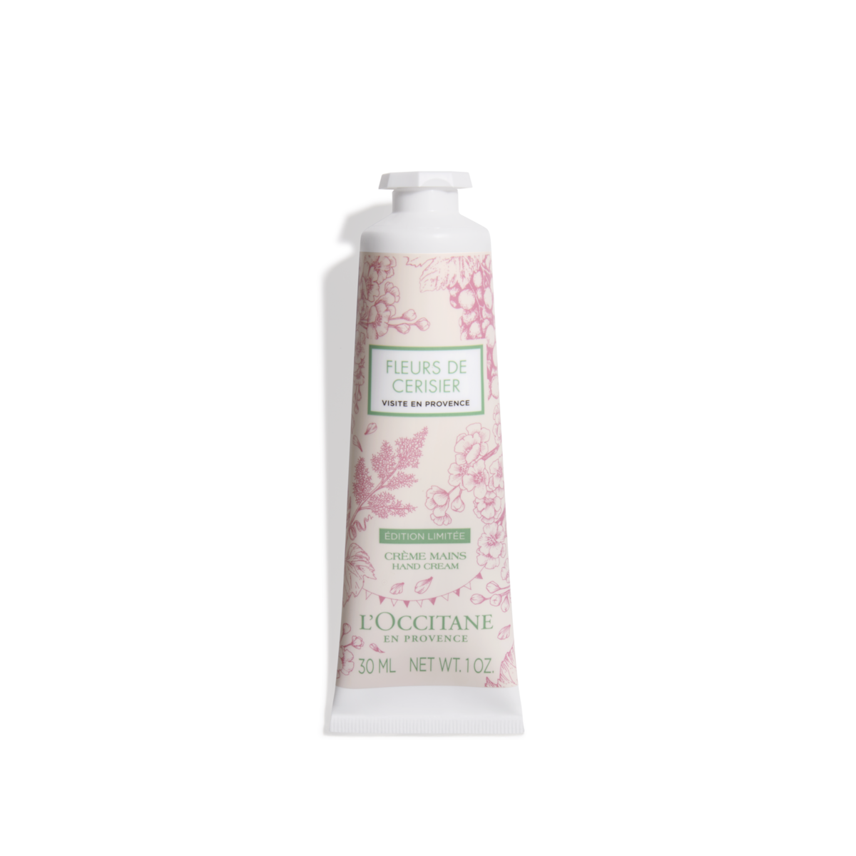 Fleurs de Cerisier Visite en Provence Hand Cream 30ML