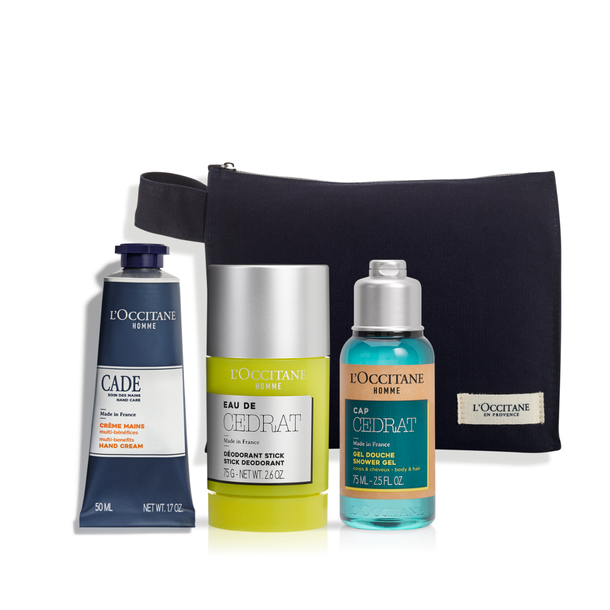 Zesty Men's Travel Set