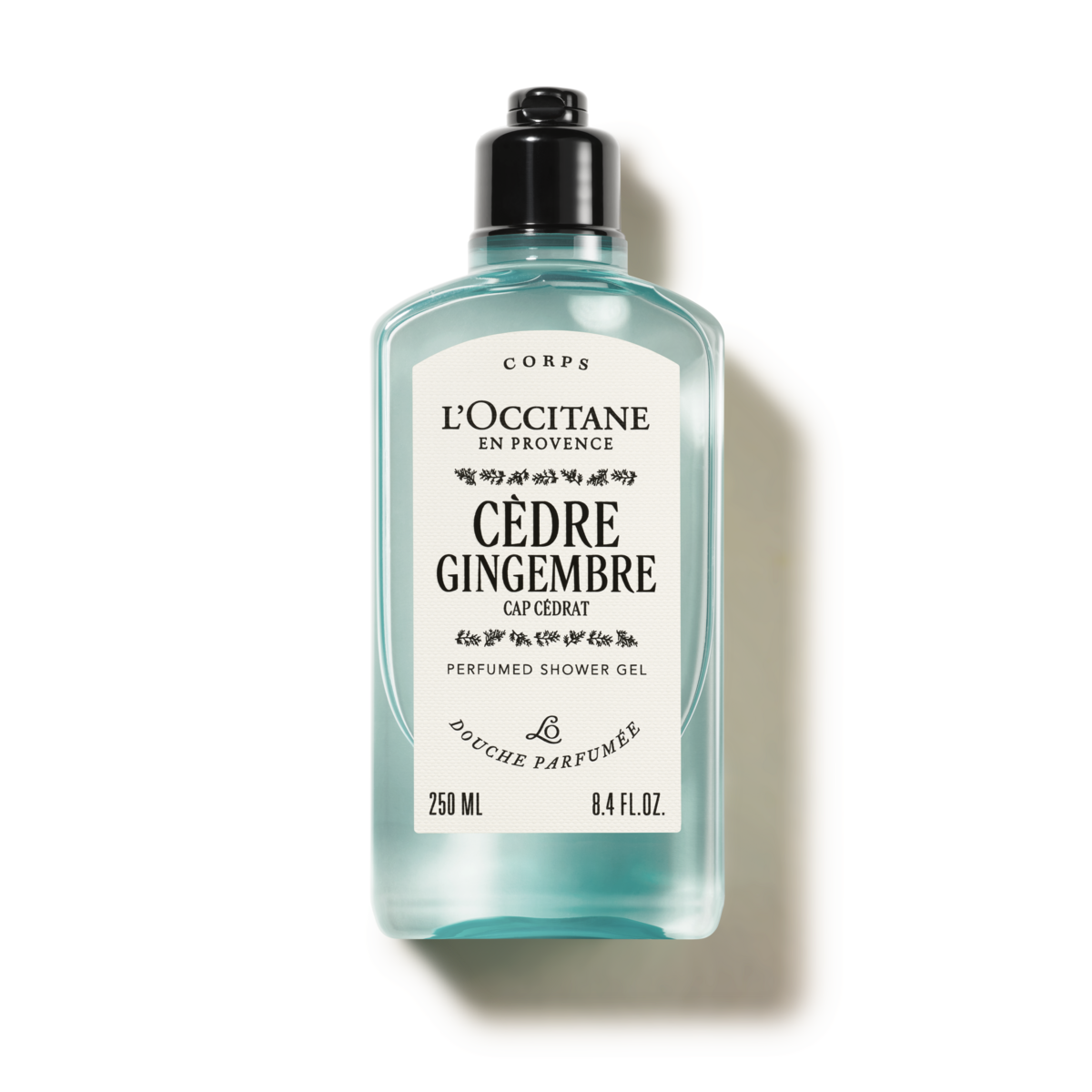 ディーセントクレンジング Cèdre Gingembre Perfumed Shower Gel | L'Occitane South Africa