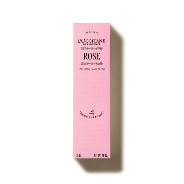 Rose perfumed hand cream