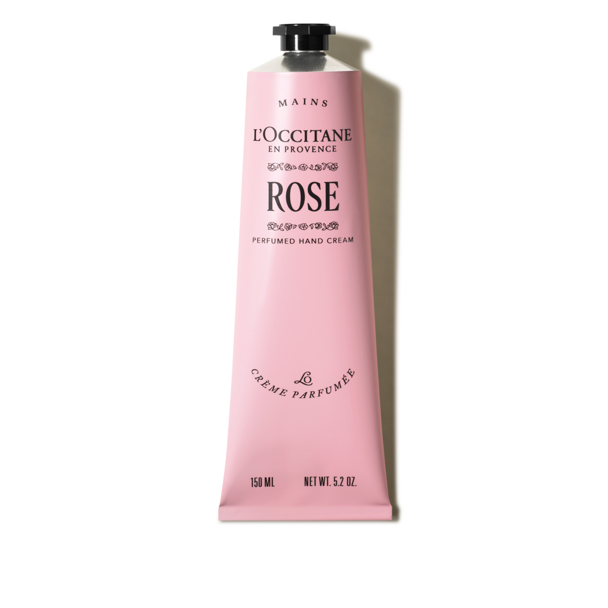 Rose perfumed hand cream