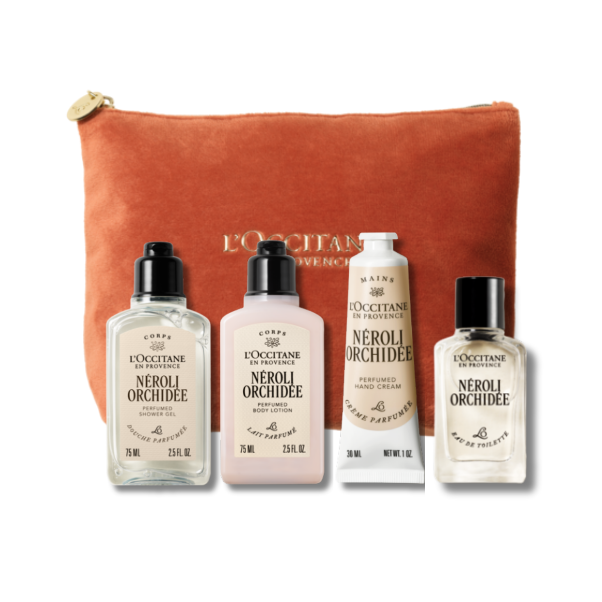 Luminious Silky Neroli Orchidee Travel Set