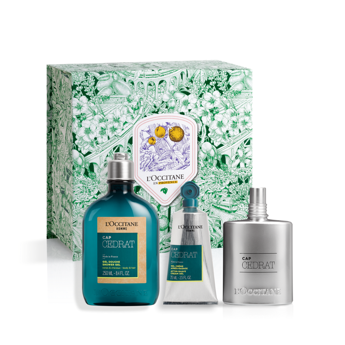 Oceanic Cap Cedrat Fragrance Set