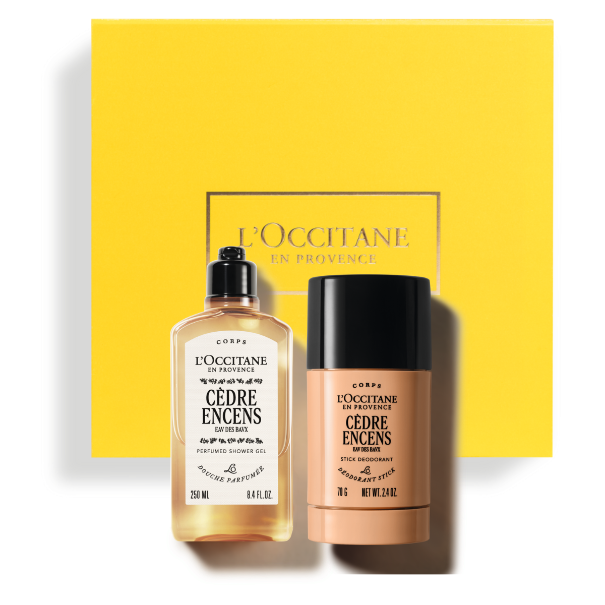 Cedre Encens Body Care Duo
