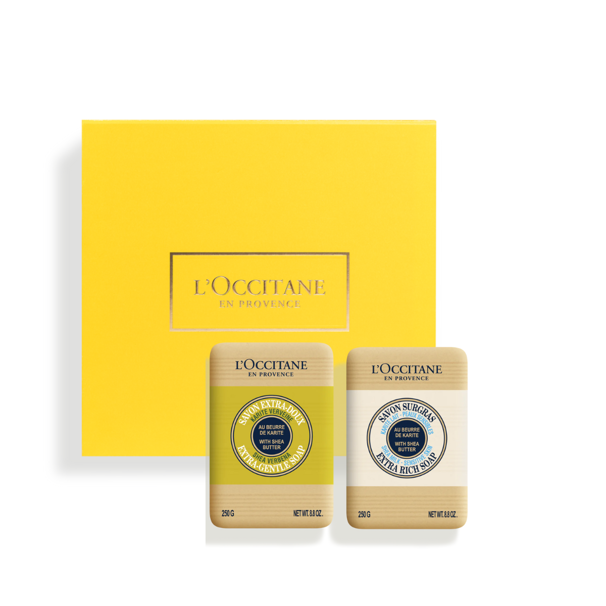 Luxury Milk & Verbena Soap Duo