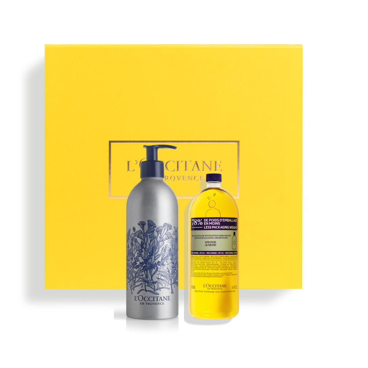 Almond Shower Oil Refill Duo