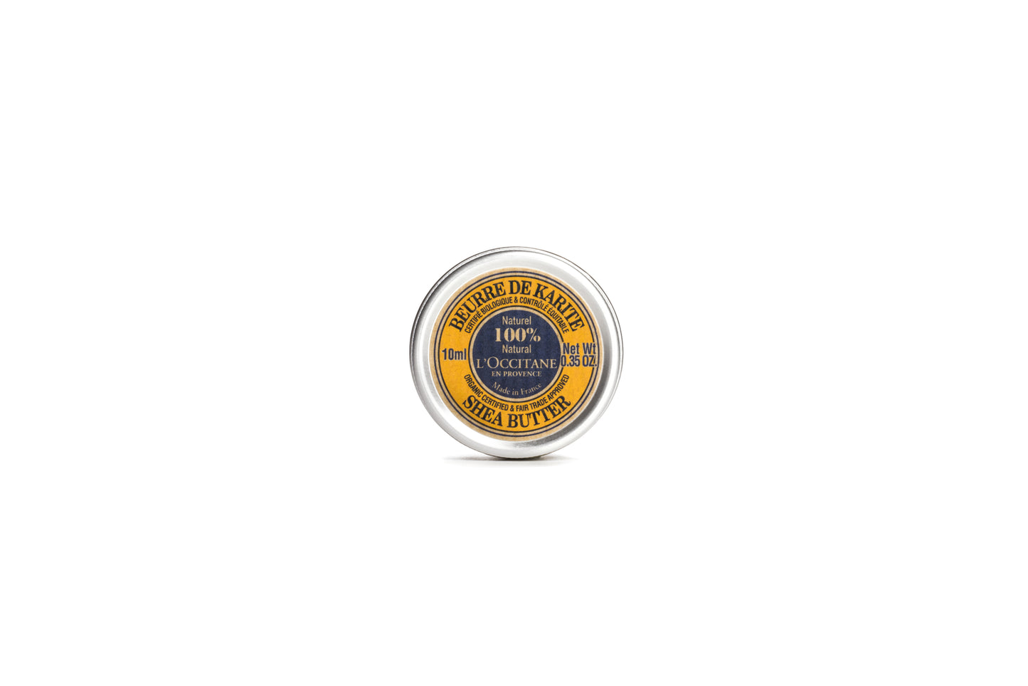 Certified Organic* Pure Shea Butter (Travel Size)