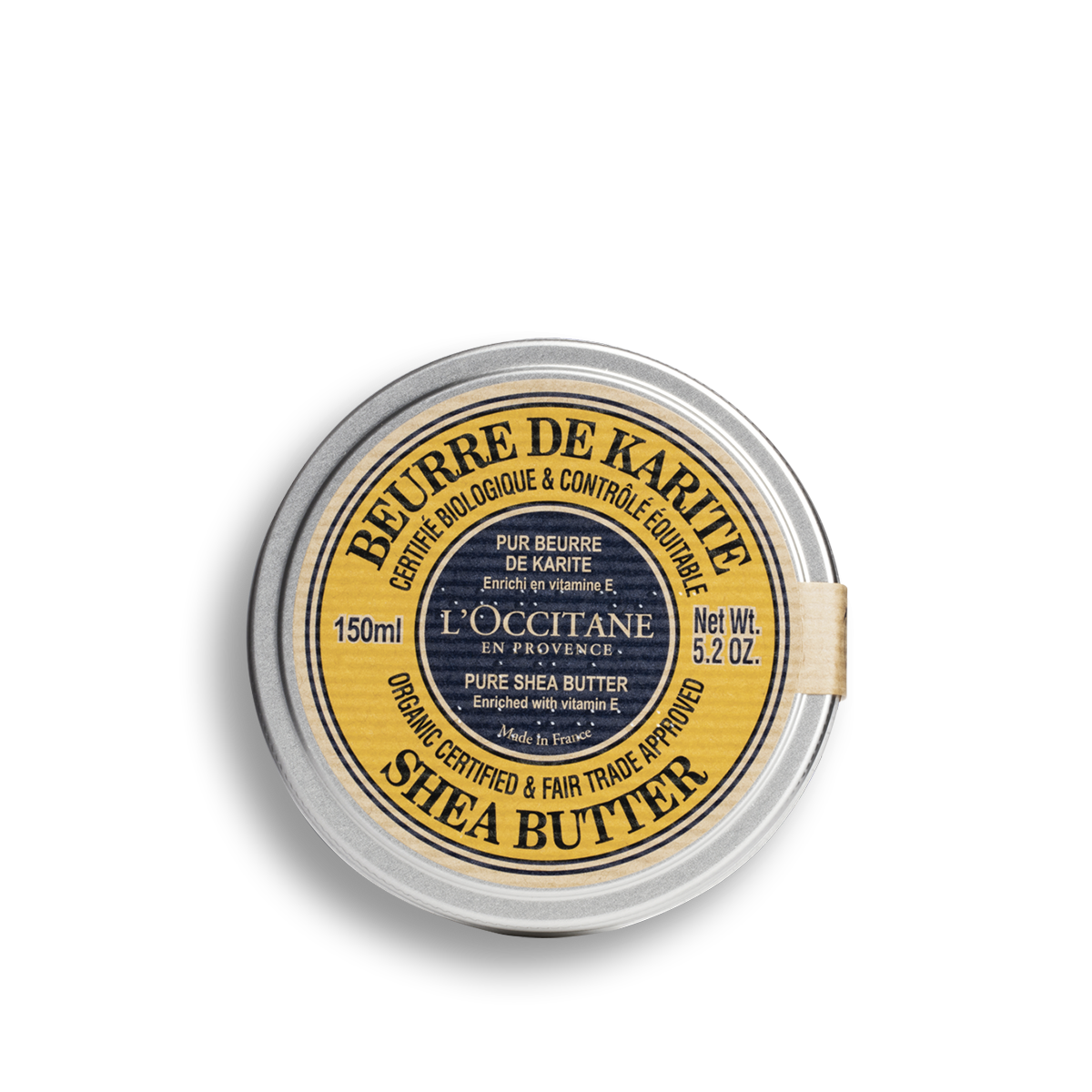 Certified Organic* Pure Shea Butter