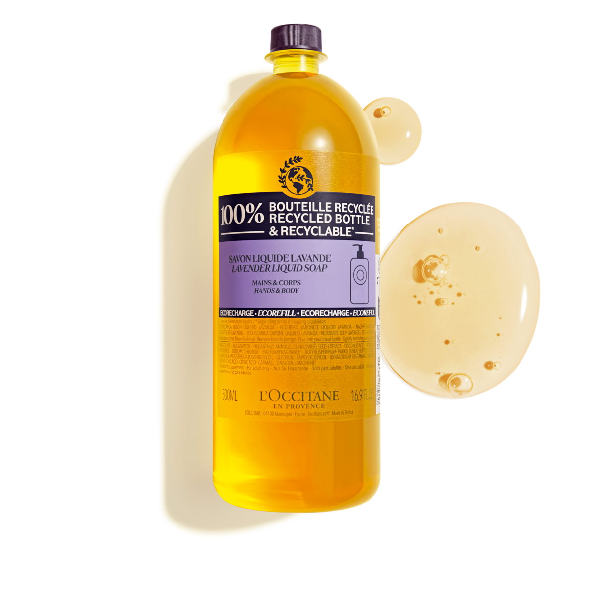 Shea Lavender Hands & Body Liquid Soap Refill