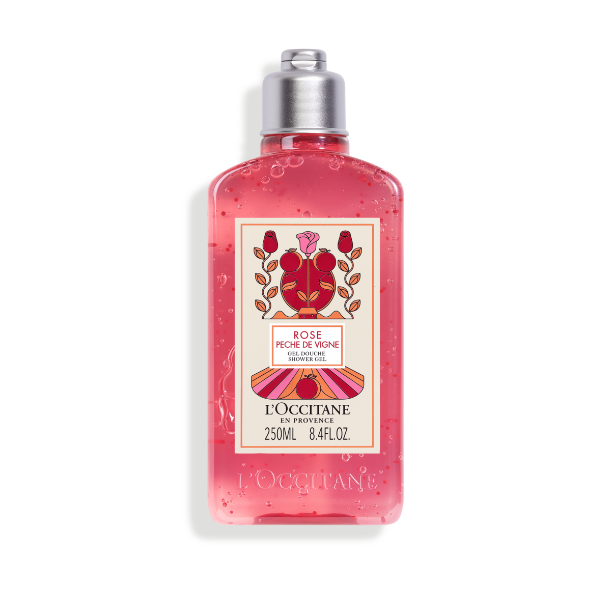 Rose Vine Peach Shower Gel