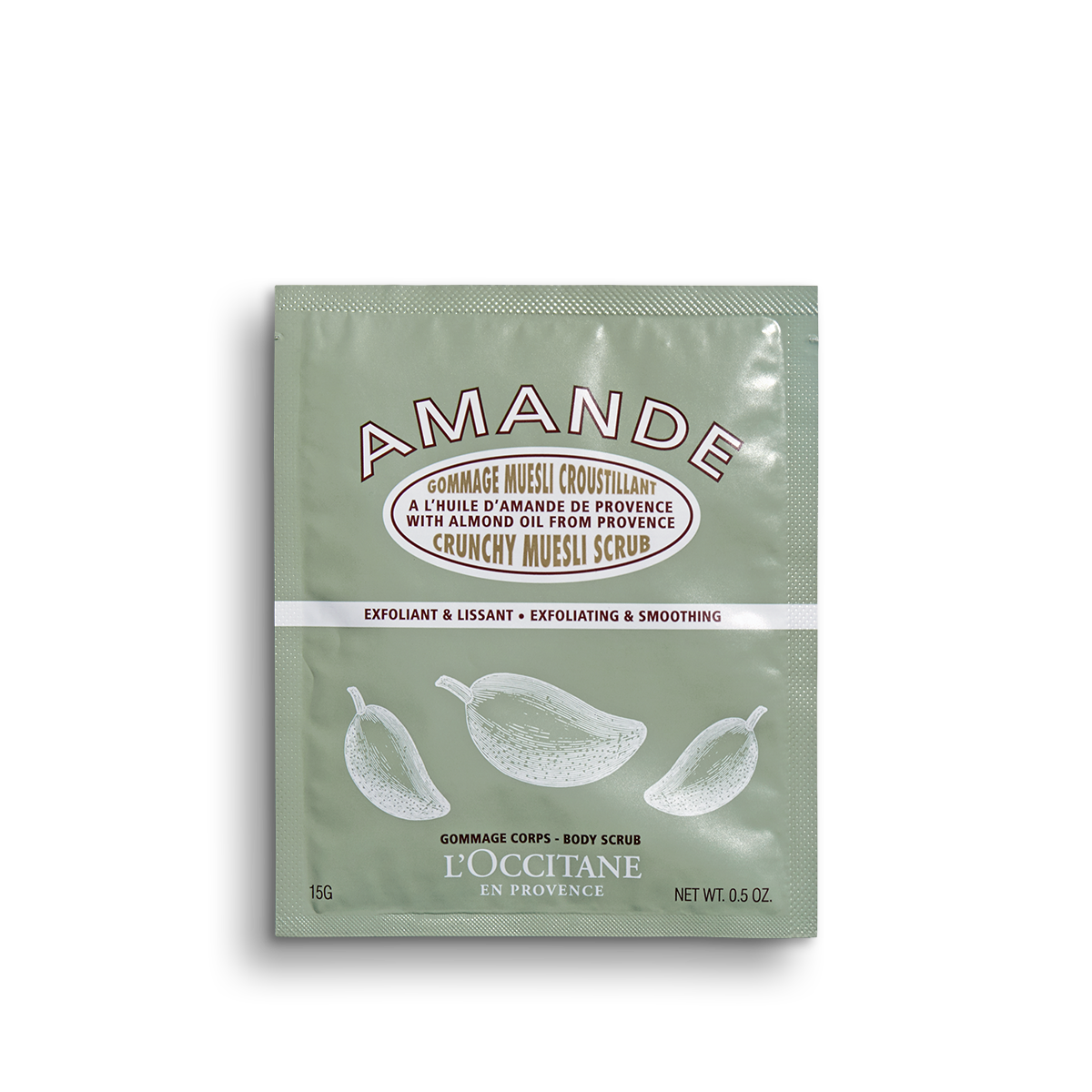 Almond Crunchy Muesli Scrub (Travel Size)